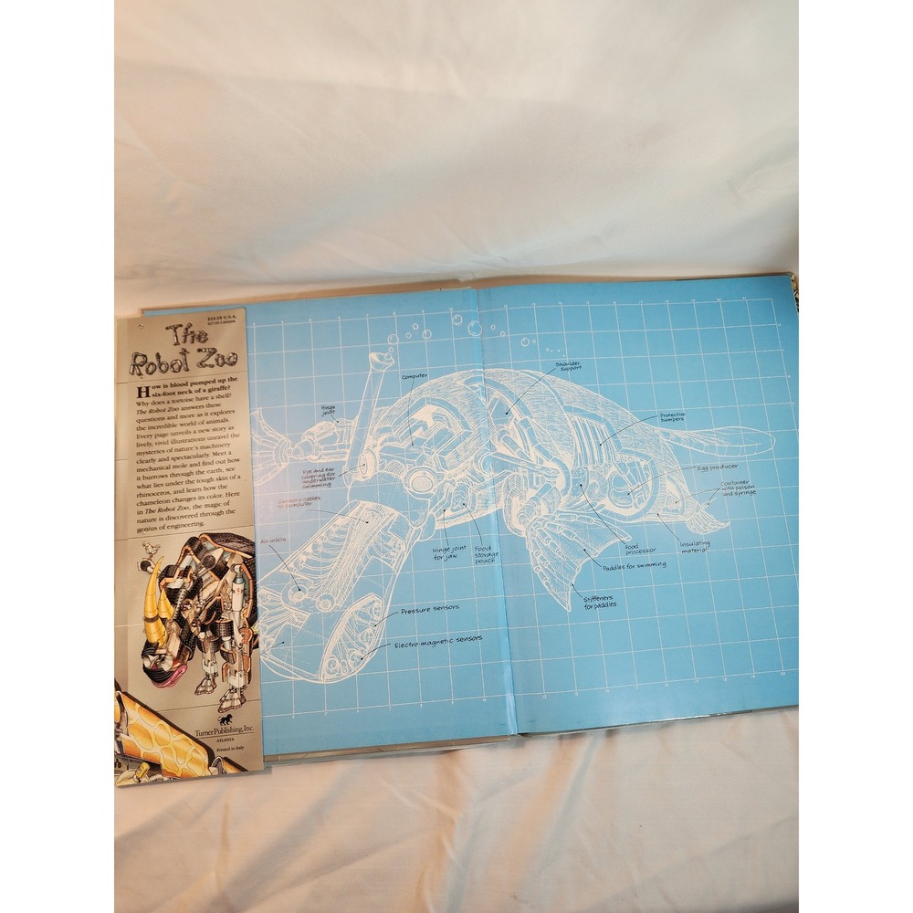 The Robot Zoo A Mechanical Guide to the Way Animals Work Hardcover John Kelly - Picture 5 of 6
